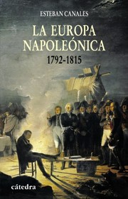 Portada de Europa napoleonica la