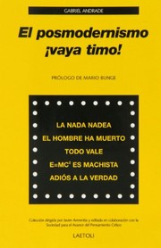 Portada de El posmodernismo ¡vaya timo!