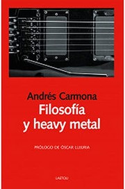 Portada de Filosofia y heavy metal