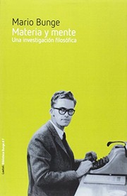 Portada de Materia y mente