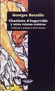 Portada de Charlotte d´Ingerville y otros relatos eroticos