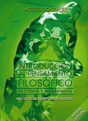 Portada de Introduccion al pensamiento filosofico