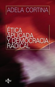 Portada de Etica aplicada y democracia radical