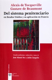 Portada de Del sistema penitenciario