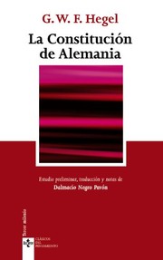 Portada de Constitucion de alemania la