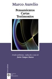 Portada de Pensamientos cartas testimonios