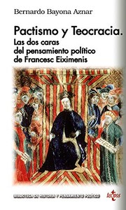 Portada de Pactismo y teocracia