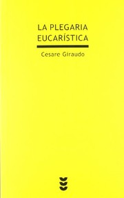 Portada de La plegaria eucaristica