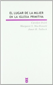 Portada de El lugar de la mujer en la iglesia primitiva