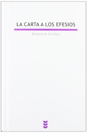 Portada de La carta a los efesios