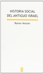 Portada de Historia social del antiguo israel