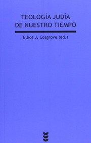 Portada de Teologia judia de nuestro tiempo