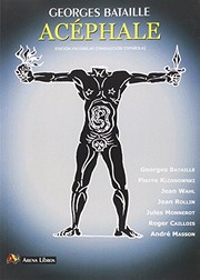 Portada de Acephale