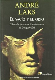 Portada de El vacio y el odio