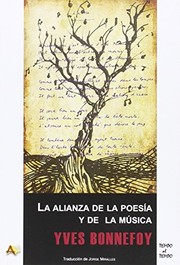 Portada de La alianza de la poesia y de la musica