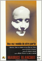Portada de Una voz venida de otra parte