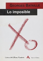 Portada de Lo imposible