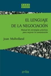Portada de El lenguaje de la negociacion