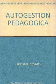 Portada de Autogestion pedagogica