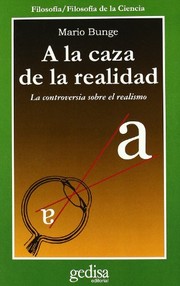 Portada de A la caza de la realidad