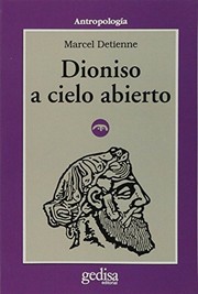 Portada de Dioniso a cielo abierto