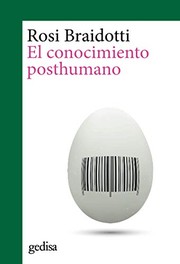 Portada de El conocimiento posthumano