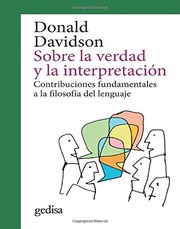 Portada de Sobre la verdad y la interpretacion