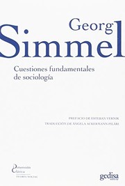 Portada de Cuestiones fundamentales de sociologia