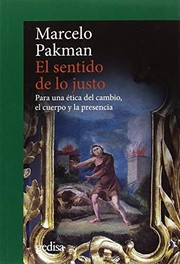 Portada de El sentido de lo justo