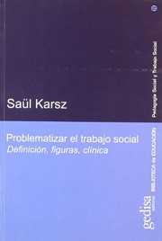 Portada de Problematizar el trabajo social