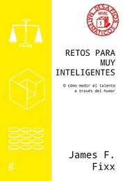 Portada de Retos para muy inteligentes