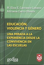 Portada de Educacion, violencia y genero