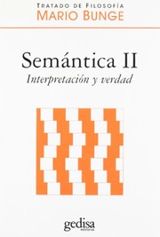 Portada de Semantica ii. interpretacion y verdad