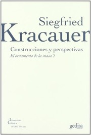 Portada de Construcciones y perspectivas