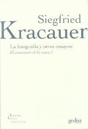 Portada de La fotografia y otros ensayos