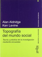 Portada de Topografia del mundo social