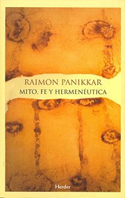 Portada de Mito, fe y hermeneutica
