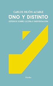 Portada de Uno y distinto