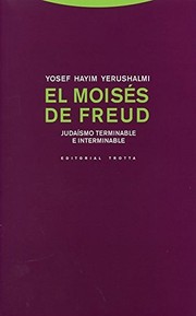 Portada de El moises de freud
