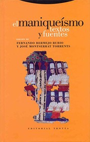 Portada de El maniqueismo.fuentes y textos