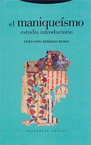 Portada de El maniqueismo.estudio introductorio
