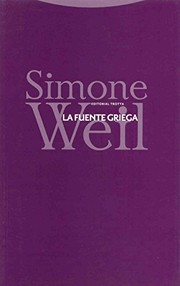 Portada de La fuente griega