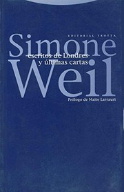 Portada de Escritos de londres y ultimas cartas