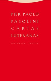 Portada de Cartas luteranas