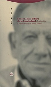 Portada de El libro de la hospitalidad