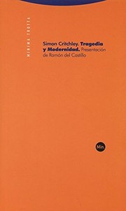Portada de Tragedia y modernidad