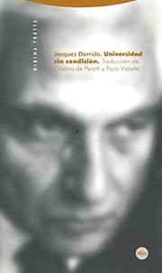 Portada de Universidad sin condicion