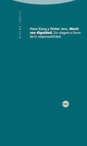 Portada de Morir con dignidad