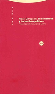 Portada de La democracia y los partidos politicos