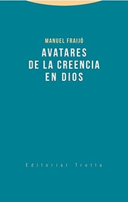 Portada de Avatares de la creencia en dios